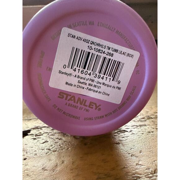 Stanley Quencher H2.0 40oz Insulated Tumbler Lilac Purple Handle Lid Straw Mug - Picture 3 of 5